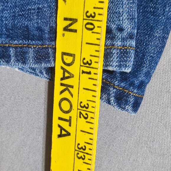 Levi's 501 jeans men's size 34/32 denim blue classic button fly Vintage Y2K - Picture 13 of 14